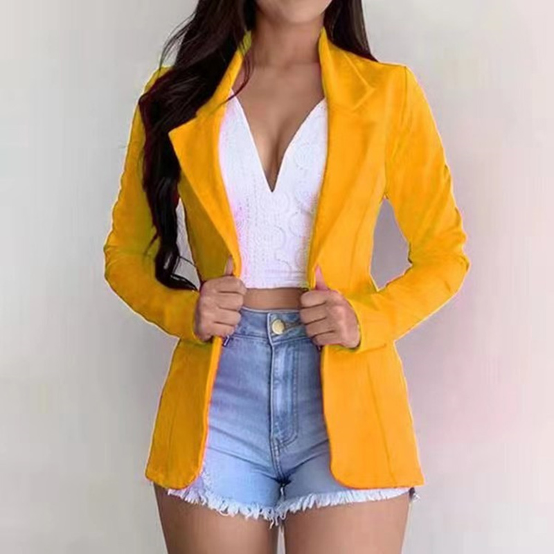 Blazer ผู้หญิง 2024 Blazer อย่ - Women Formal Wear Office บทวิจารณ์และราคา