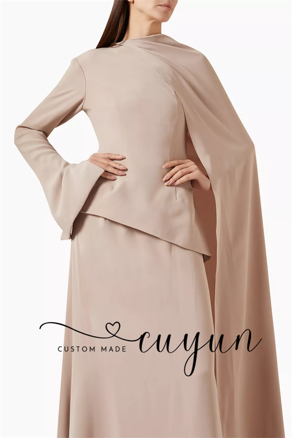 ชุดราตรีสีกากีแบบเรียบง่าย ควา - Women'S Formal Wear Wedding Guest บทวิจารณ์และราคา