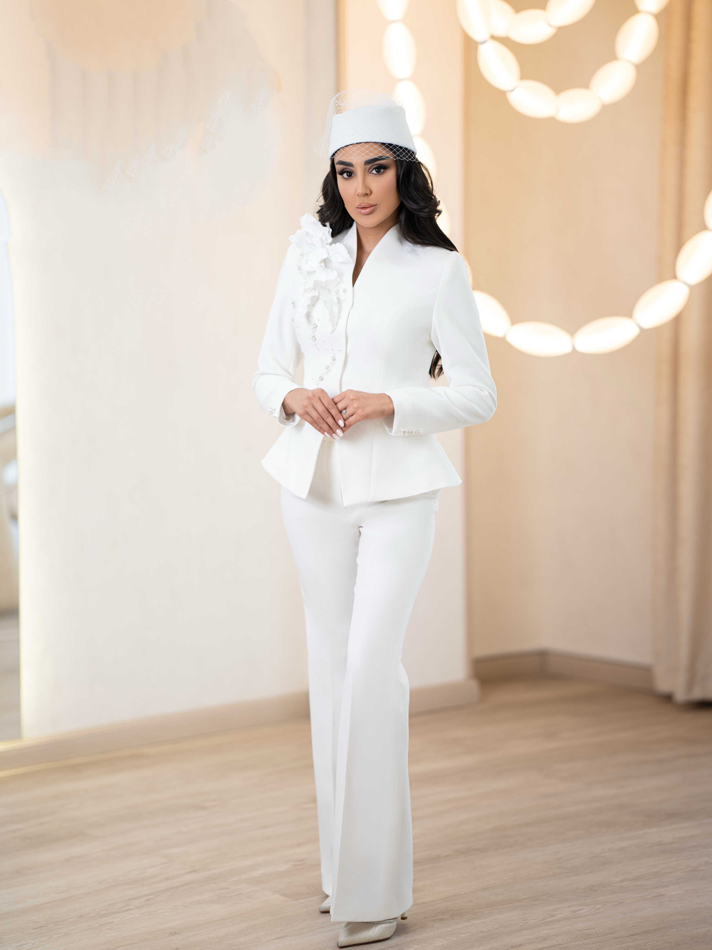 ชุดสูทเบลเซอร์และกระโปรงสำหรับ - Women'S Formal Wear Wedding Guest บทวิจารณ์และราคา