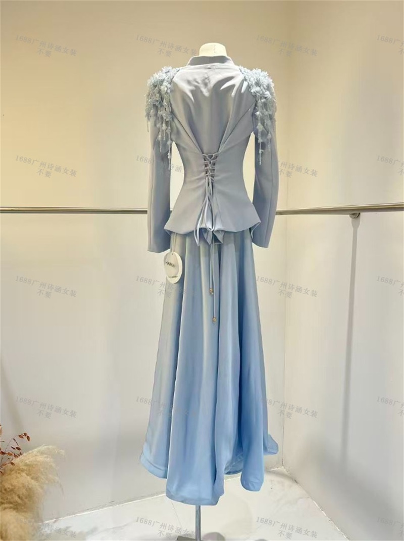 ชุดสูทกระโปรงสีเบจสำหรับผู้หญิ - Formal Wear Gowns For Women บทวิจารณ์และราคา
