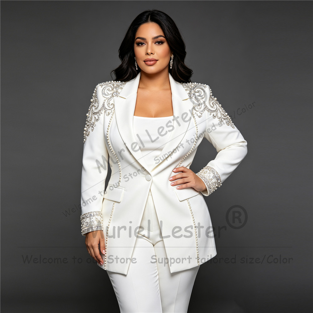 ชุดสูทผู้หญิงทำมือหรือชุดแต่งง - Women'S Formal Wear Pants บทวิจารณ์และราคา