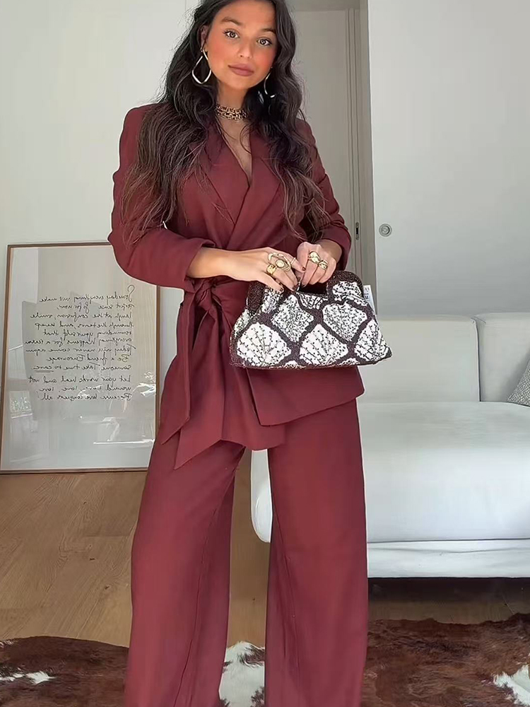 ชุดสูทแฟชั่นสำหรับสุภาพสตรี เส - Women'S Formal Wear Pants บทวิจารณ์และราคา