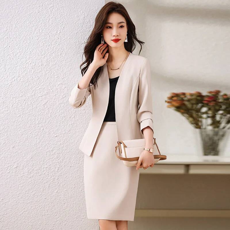 ชุดสูทธุรกิจสตรีแบบเป็นทางการพ - Women Formal Wear Office บทวิจารณ์และราคา