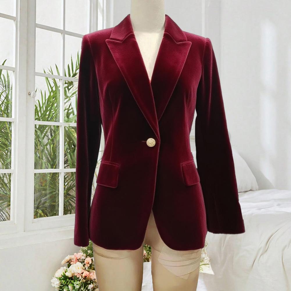 เสื้อเบลเซอร์กำมะหยี่ขนาดใหญ่ส - Women'S Formal Wear Wedding Guest บทวิจารณ์และราคา