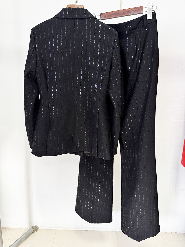 ชุดสูทออกงานสีดำดีไซน์เนอร์รุ่ - Women'S Formal Wear Pants บทวิจารณ์และราคา
