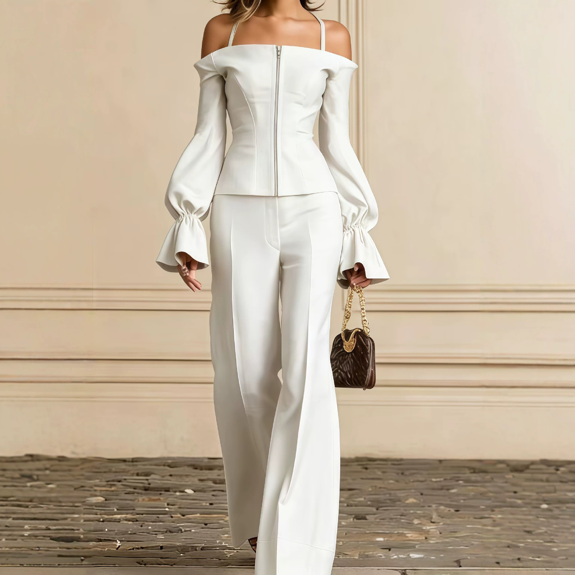ชุดกางเกง 2 ชิ้นสำหรับผู้หญิง  - Women'S Formal Wear Pants บทวิจารณ์และราคา