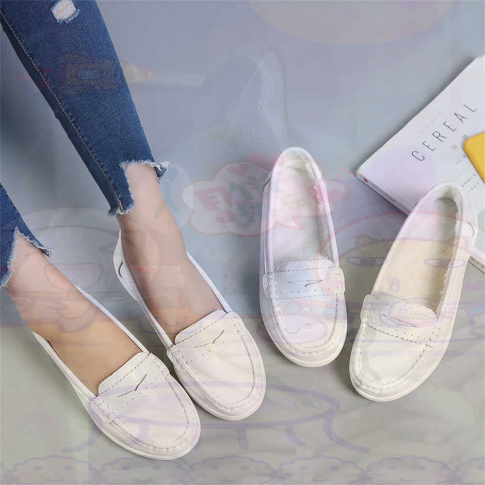 Soft SLIP-ON สตรีขนาดใหญ่รองเท - Formal Wear For Women Lifestyle บทวิจารณ์และราคา