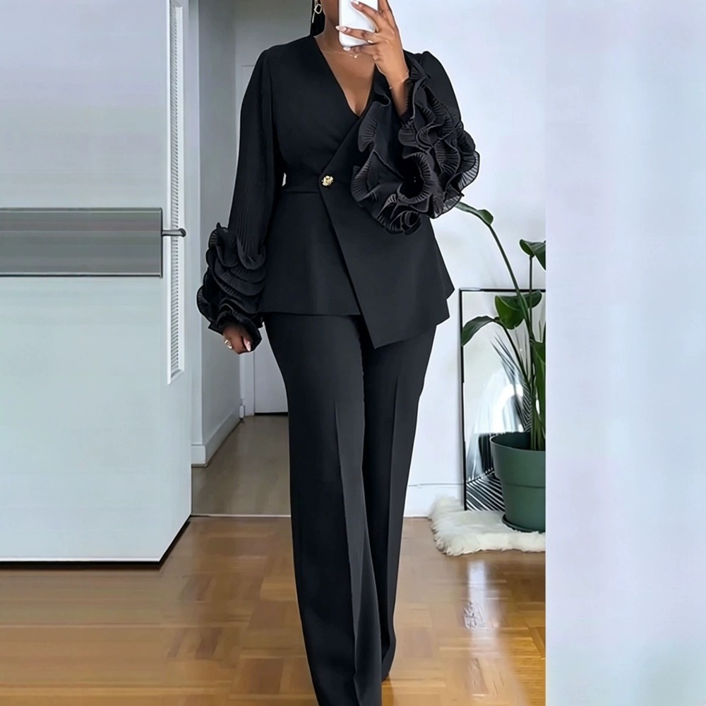 ชุดสูทกางเกง 2 ชิ้นสำหรับผู้หญ - Women'S Formal Wear Pants บทวิจารณ์และราคา