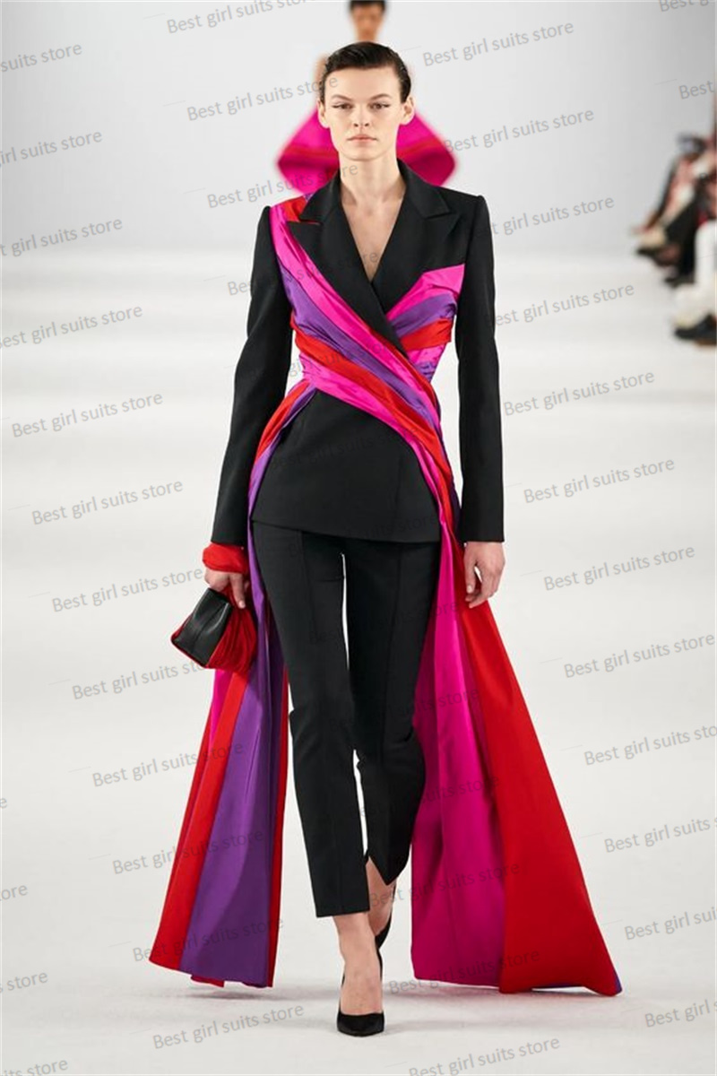 ชุดสูทเบลเซอร์ + กางเกง2ชิ้นสำ - Women'S Formal Wear Wedding Guest บทวิจารณ์และราคา