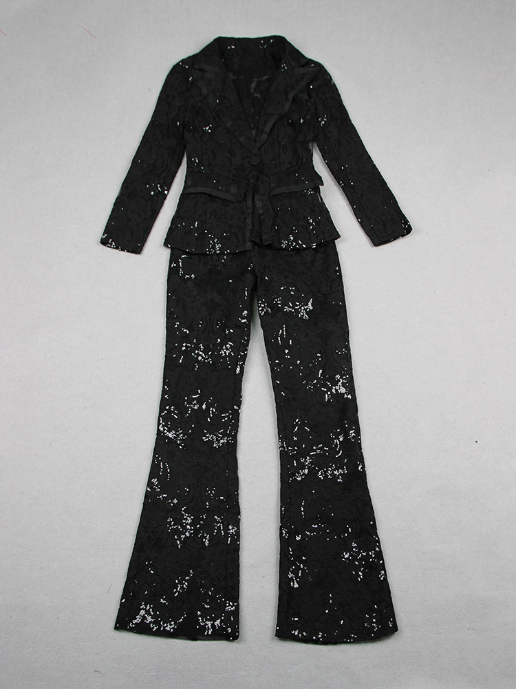 ชุดสูทดีไซน์เนอร์รันเวย์รุ่นให - Women'S Formal Wear Pants บทวิจารณ์และราคา